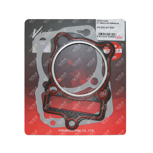 KIT MEDIO DE EMPAQUES XM200/GYA200/UM200 (67mm) - KMMOTOSHN