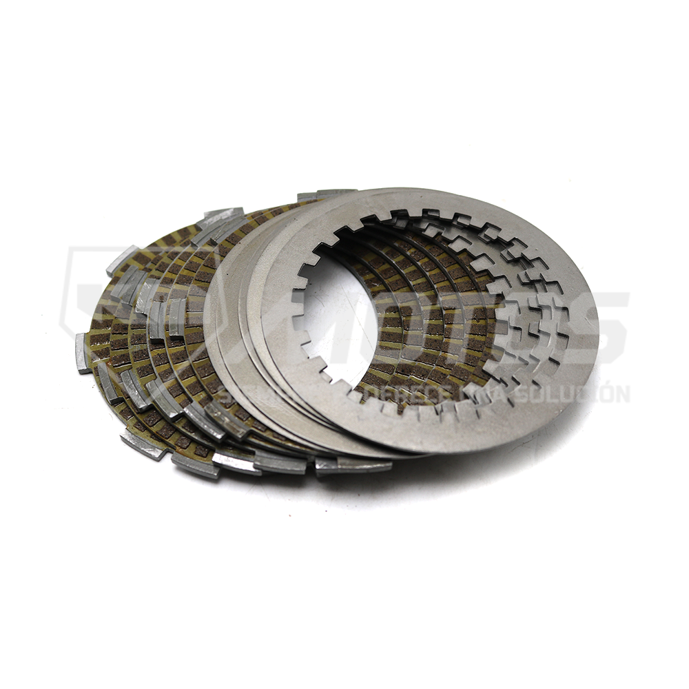 Discos de clutch VINI CG200 con separadores para carreras, componentes de alta resistencia para transmisiones deportivas.