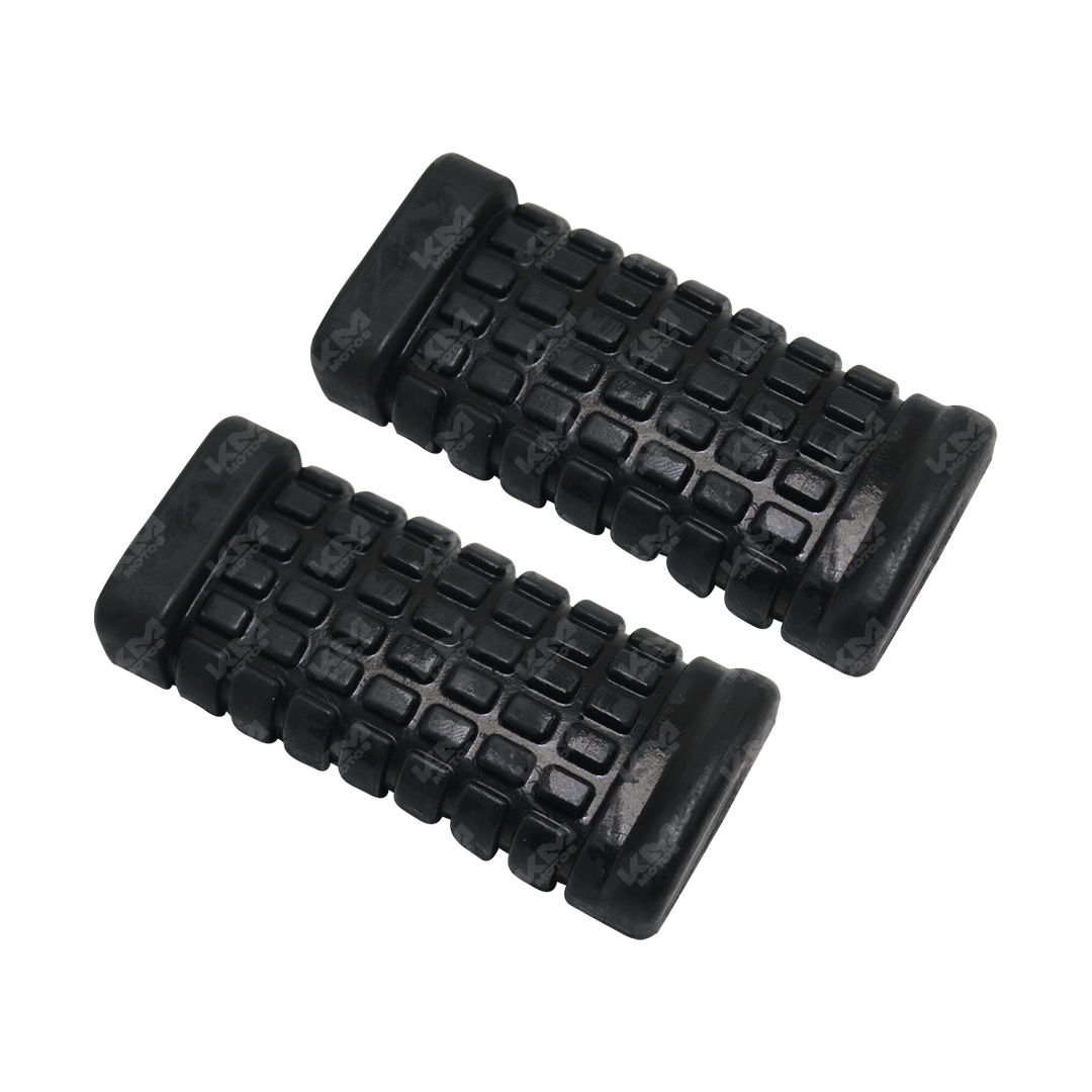 HULES DE ESTRIBOS DELANTEROS CGL125/FT150 (PAR) - KMMOTOSHN