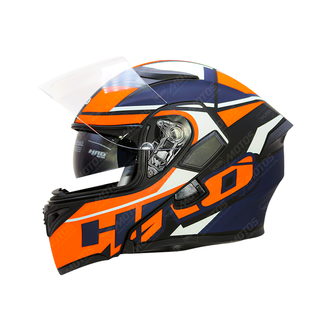 CASCO MODULAR HRO NEGRO M/NARANJA ZILET HRO 3400 L