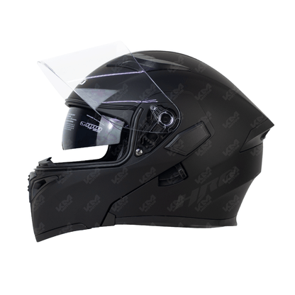 Casco Modular Negro Mate Solid Hro 3400 M