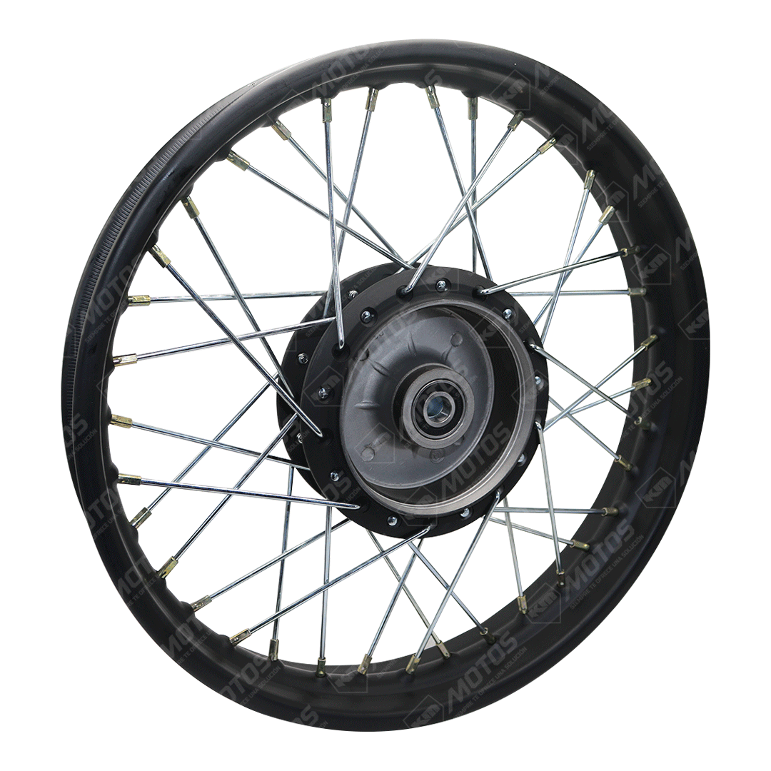 RIN TRASERO COMPLETO SX1/DM150 ROJA NUEVA 2.15*17 OEM