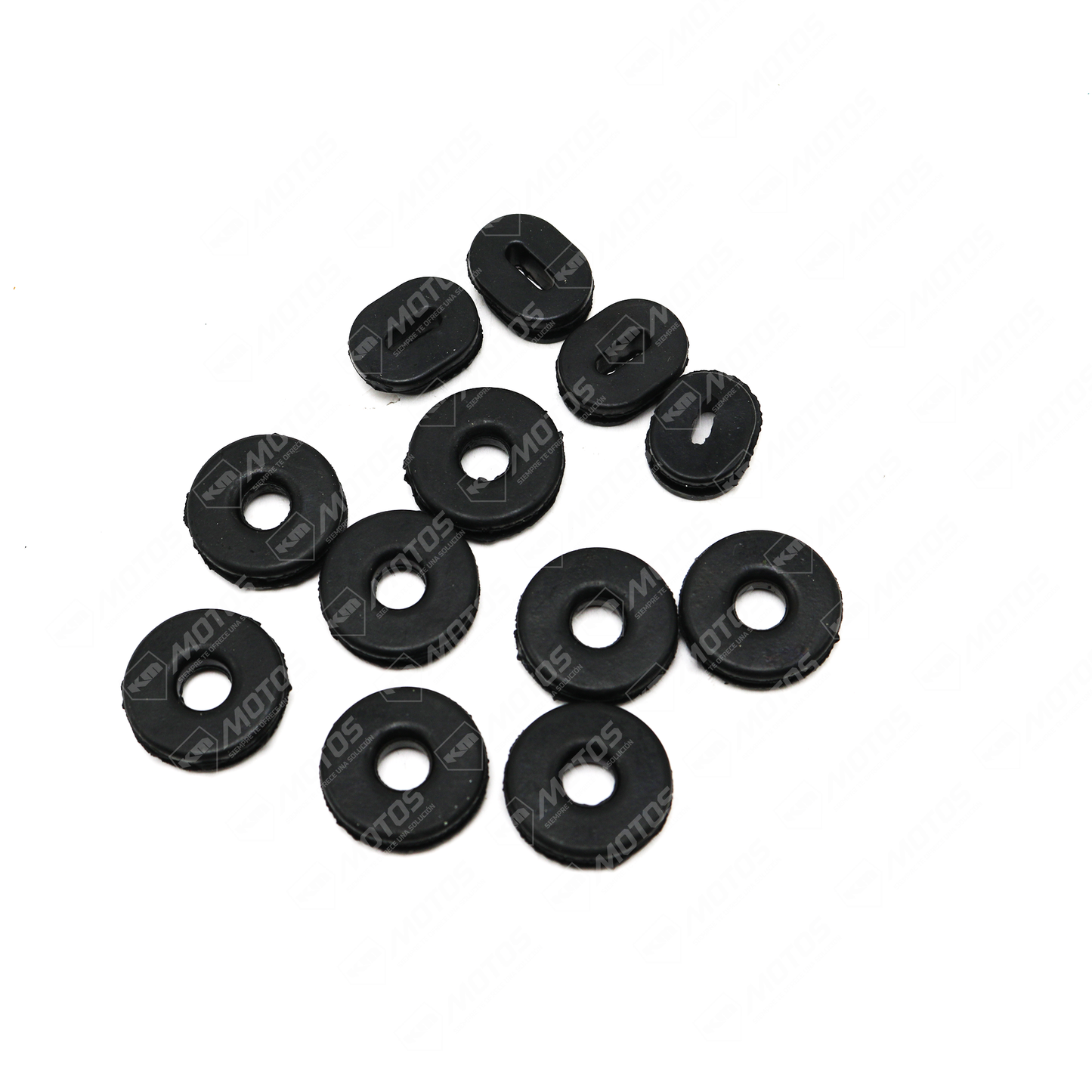 KIT DE HULES DE TAPADERAS CG125 (12PCS)