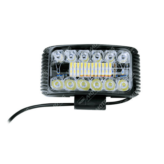 LUZ LED 12+1P  METAL + FLASH DISIPADOR