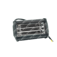 LUZ LED ROJO + REFLECTOR BARRA RECTANGULAR