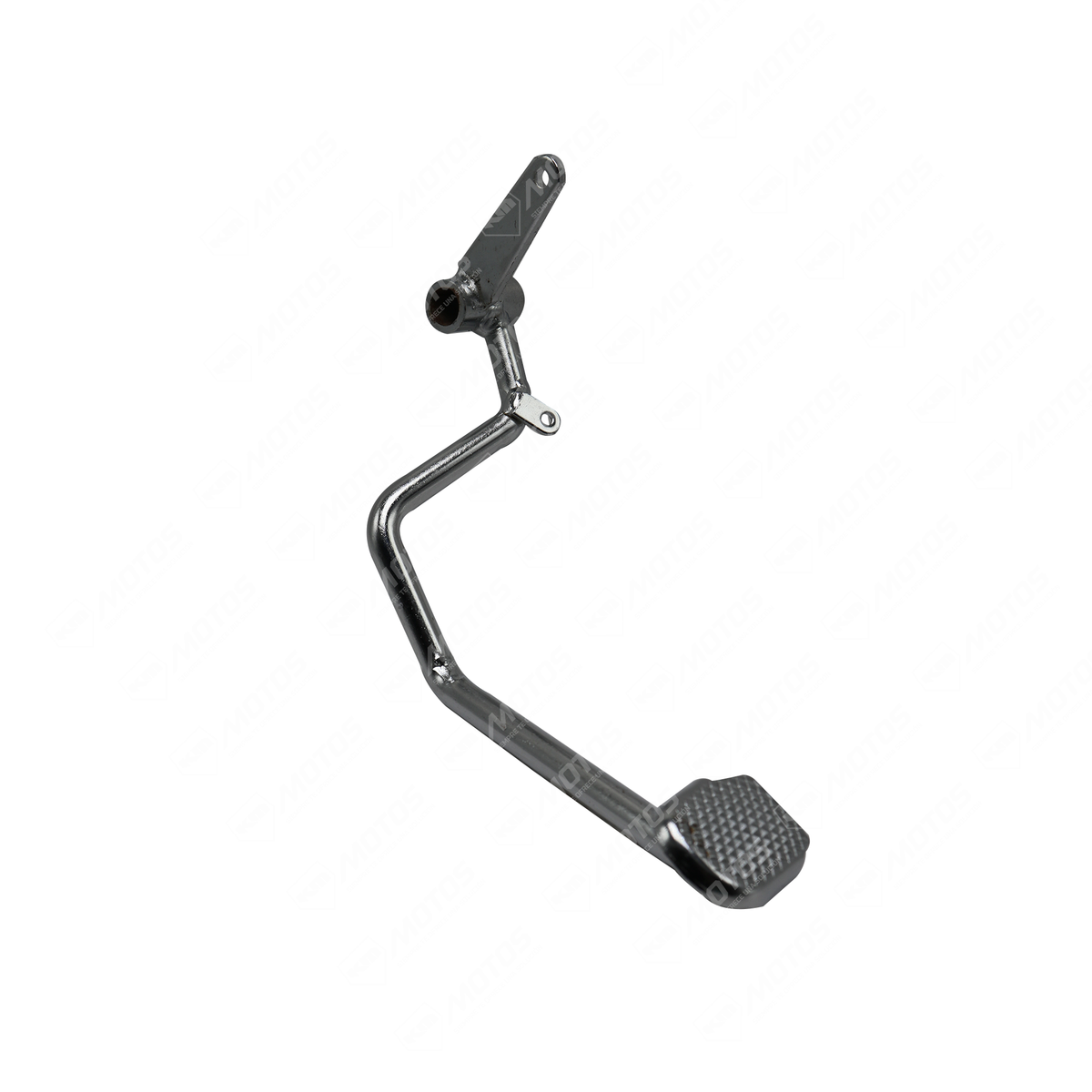 Pedal de freno universal para YBR125, pieza de repuesto para frenos de motocicleta, en color negro con detalles metálicos.