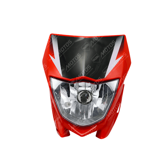 CARENA XTZ150/RTZ150 COMPLETA + SILVIN ROJO