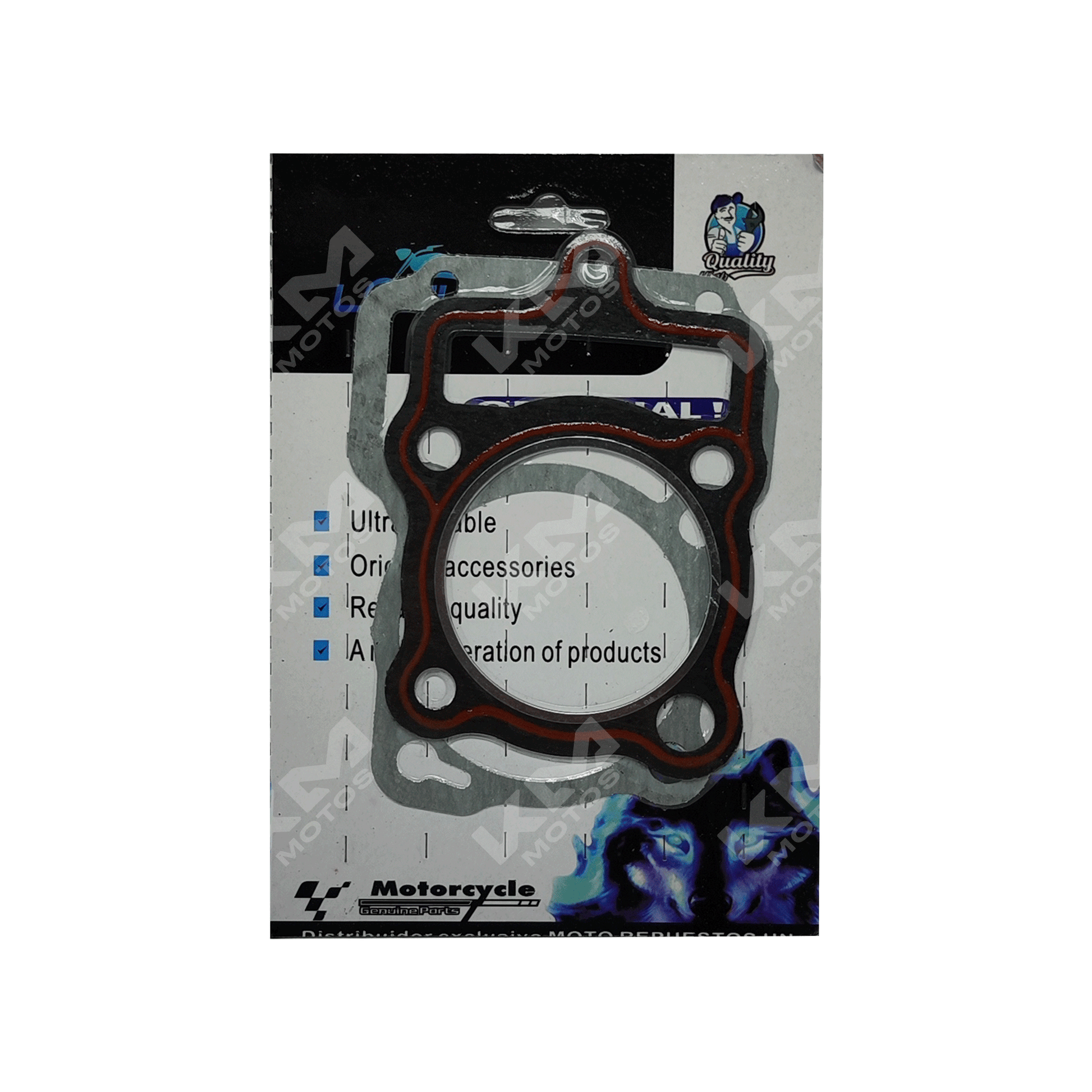 1/2 KIT DE EMPAQUES FT150/CG150/RT180/CG150 LOS LOBOS - KMMOTOSHN