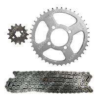 KIT DE TRACCION(ARRASTRE) 42T/14T AX100/PLATINA/DISCOVER100