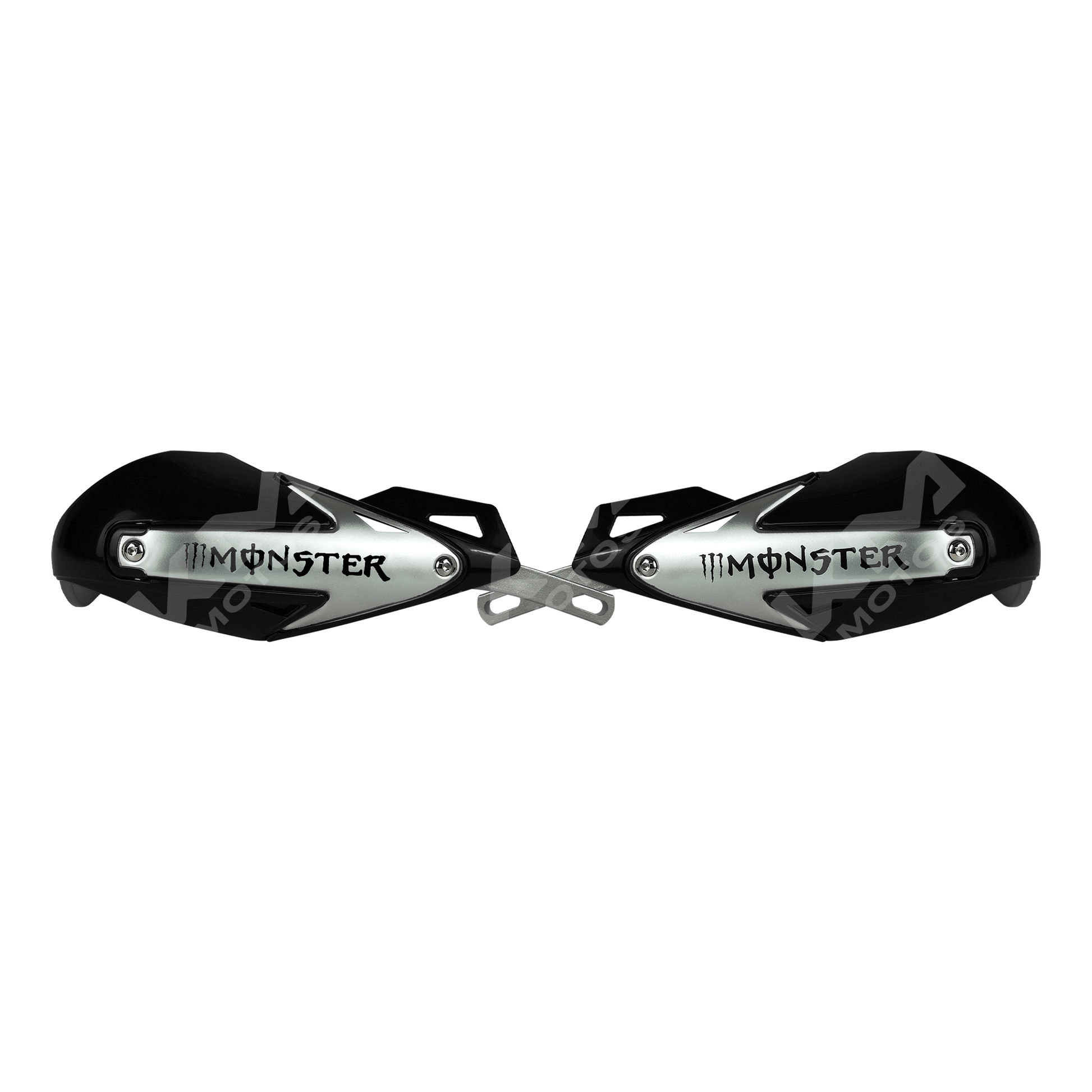 Protector De Puños Monster Mas Metal Negro - KMMOTOSHN