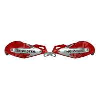 Protector De Puños Monster Mas Metal Rojo