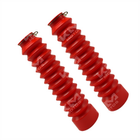 POLVERAS DE YBR/EN125/HJ-125/FT-150/150Z/CR1 ROJO