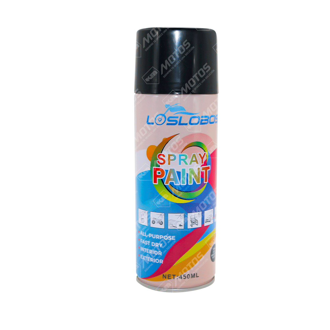 PINTURA SPRAY NEGRO (ALTA TEMPERATURA) – KMMOTOSHN