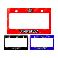 PORTA PLACA PLASTICO UNIVERSAL (FOX)