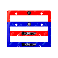 PORTA PLACA PLASTICO UNIVERSAL (MONSTER)