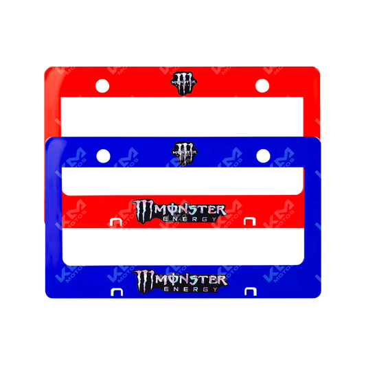 PORTA PLACA PLASTICO UNIVERSAL (MONSTER) - KMMOTOSHN