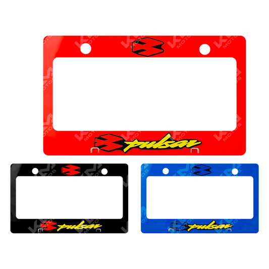 PORTA PLACA PLASTICO UNIVERSAL (PULSAR) - KMMOTOSHN