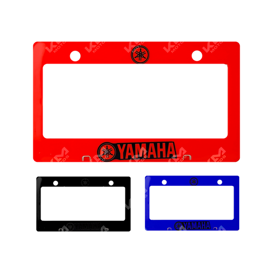 PORTA PLACA PLASTICO UNIVERSAL (YAMAHA) - KMMOTOSHN