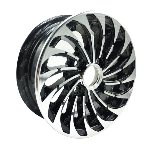 RIN DE LUJO MOTOTAXI ASPAS CORRIDA NEGRO - KMMOTOSHN