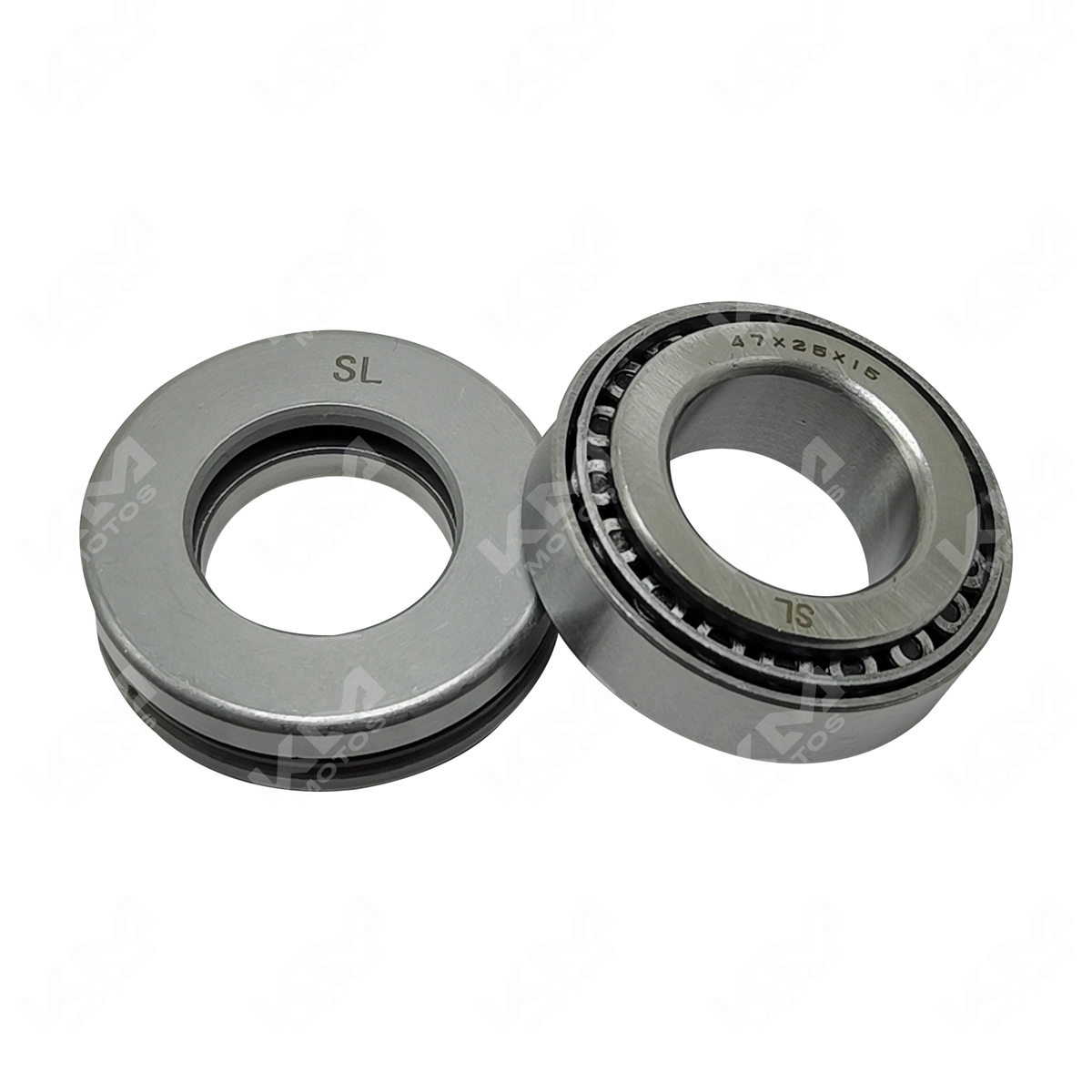 Cunas universales para motocicleta XTZ125, soporte resistente y duradero en color negro, ideal para protección y estabilidad.