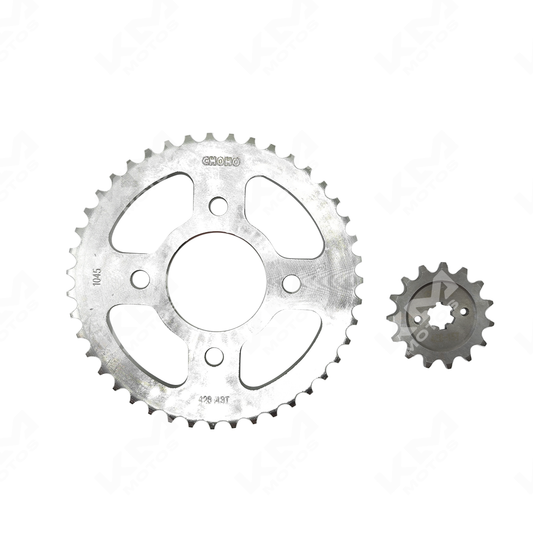 1/2 KIT DE TRACCION PS135 43T/15T OEM CHOHO - KMMOTOSHN