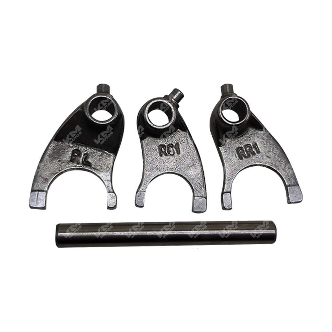 KIT DE HORQUILLAS SELECTORAS DE CAMBIO CG125/CG150/CG200/STD - KMMOTOSHN