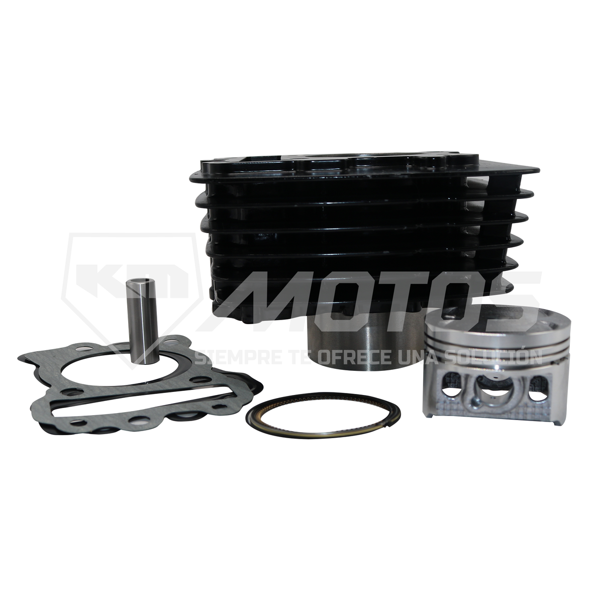 Kit de cilindro PS135 Pulsar OEM Choho de marca Universal, componentes visibles en la imagen.
