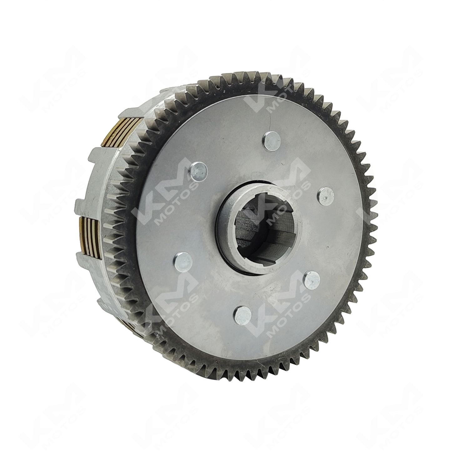 PRENSA DE CLUTCH COMPLETA CG150 Y CG200 (6PERNOS) 70T - KMMOTOSHN