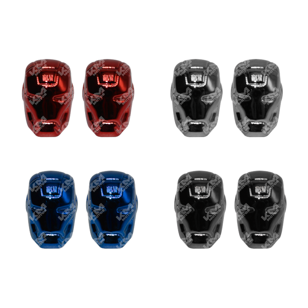 TAPON DE VALVULAS DE LUJO IRON/SKULL