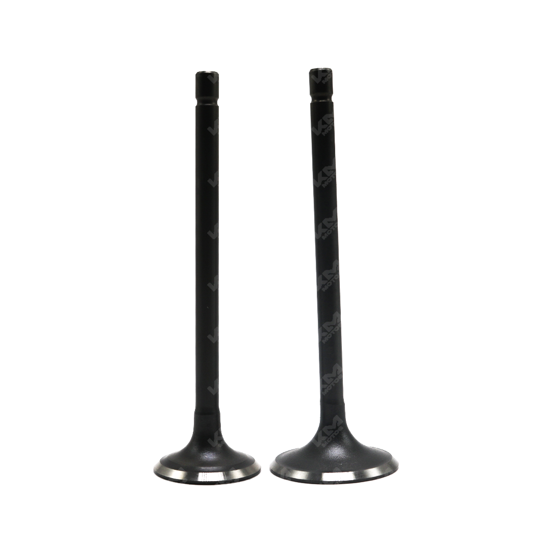VALVULAS DE ADMICION Y ESCAPE CG150/FT150/DM150 RACING - KMMOTOSHN