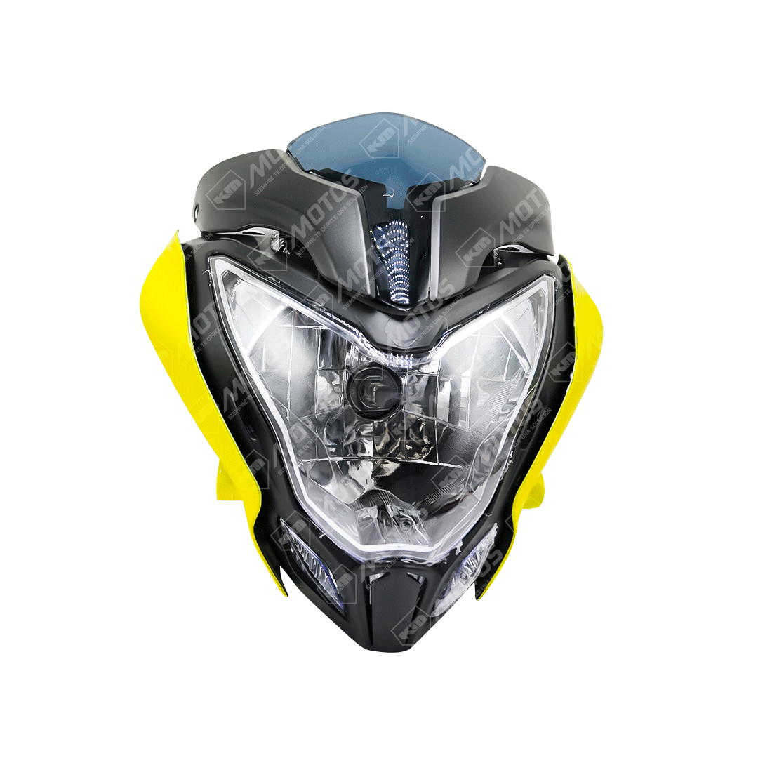 CARENA NS200 AMARILLO COMPLETO