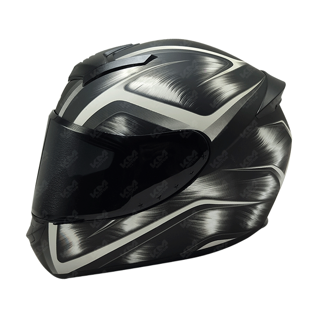 CASCO CERRADO C7 + DISENO - KMMOTOSHN