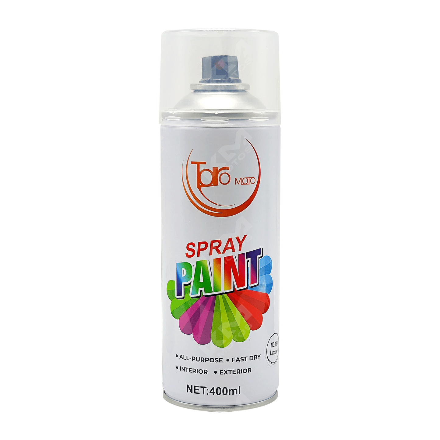 PINTURA EN SPRAY BRILLO TRANSPARENTE - KMMOTOSHN
