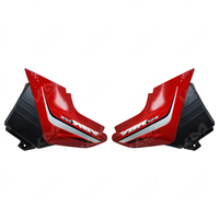 TAPADERAS LATERALES YBR125 -E/-ED/-G ROJO