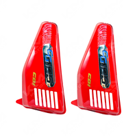 TAPADERA LATERAL CG125/FT125 ROJA KMS