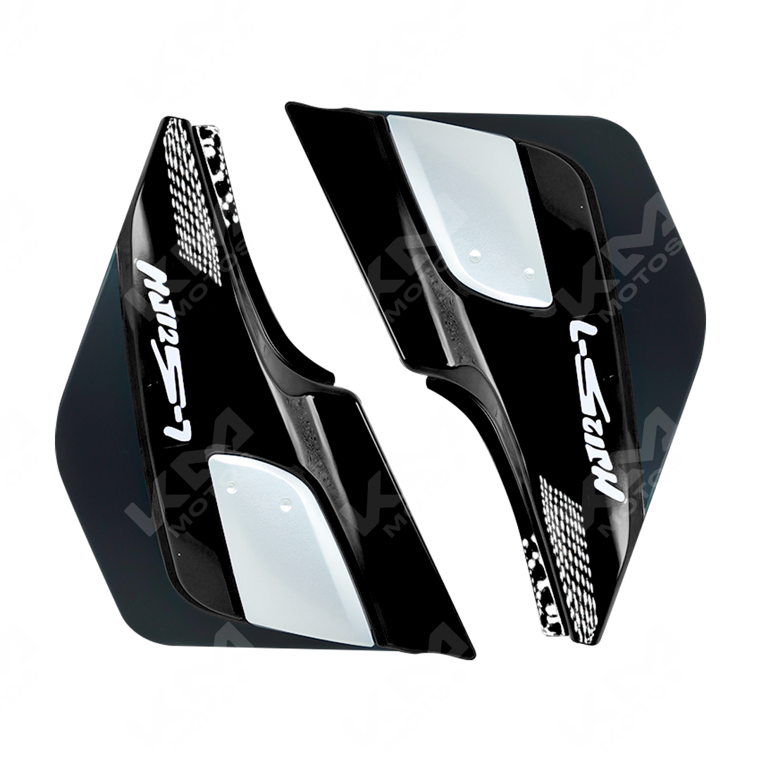 TAPADERA LATERAL HJ125-7 NEGRO KMS - KMMOTOSHN