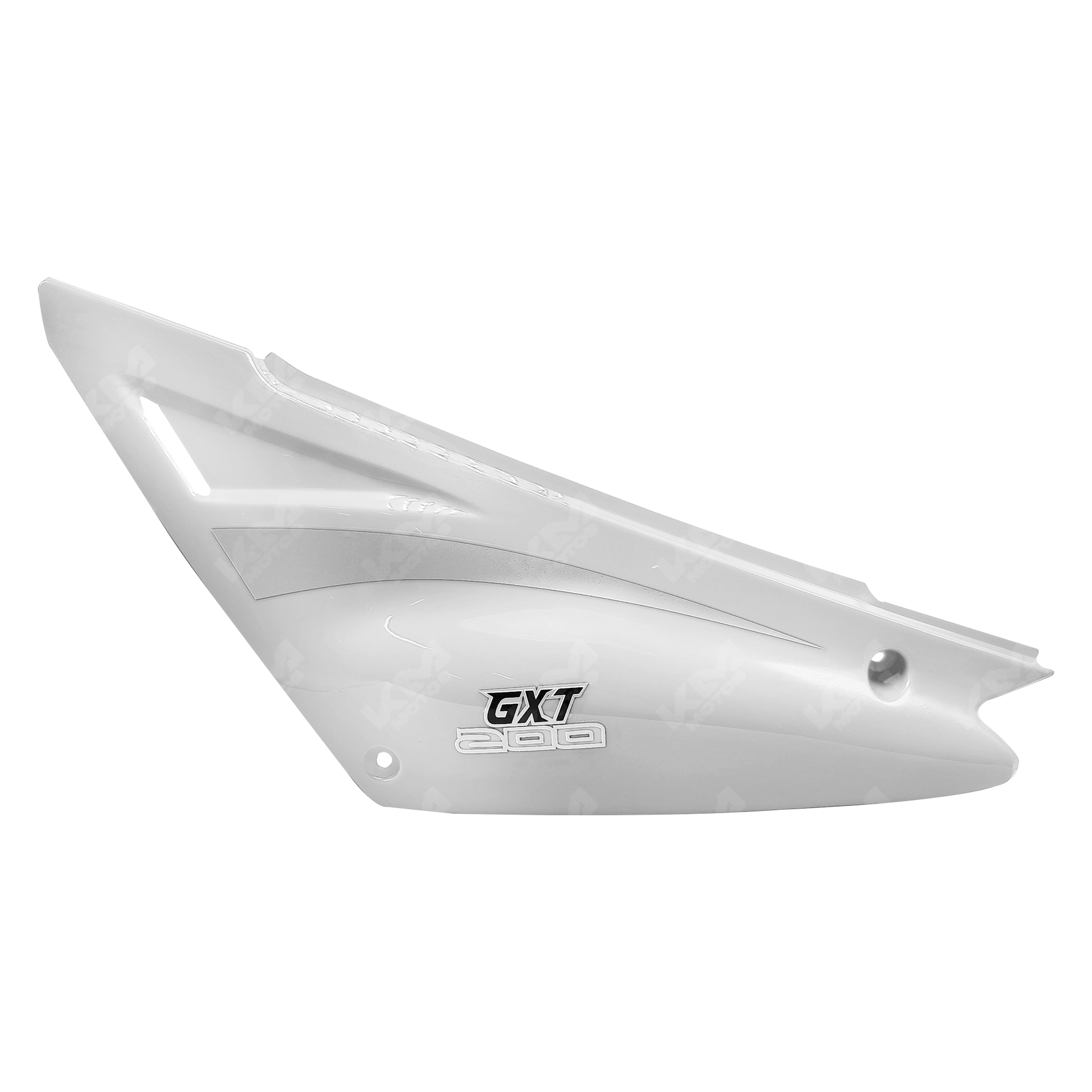 TAPADERAS LATERALES GXT200/KMF BLANCO KMS - KMMOTOSHN