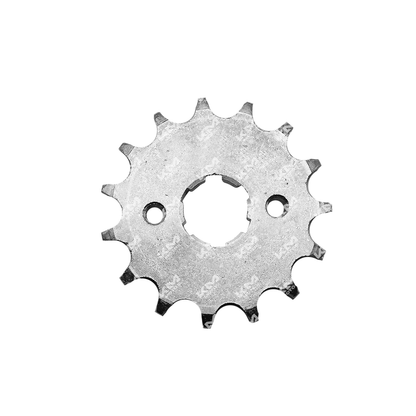 Piñón de 15 dientes KMS para CG125 y HJ con cadena 428H, pieza duradera para motocicletas.