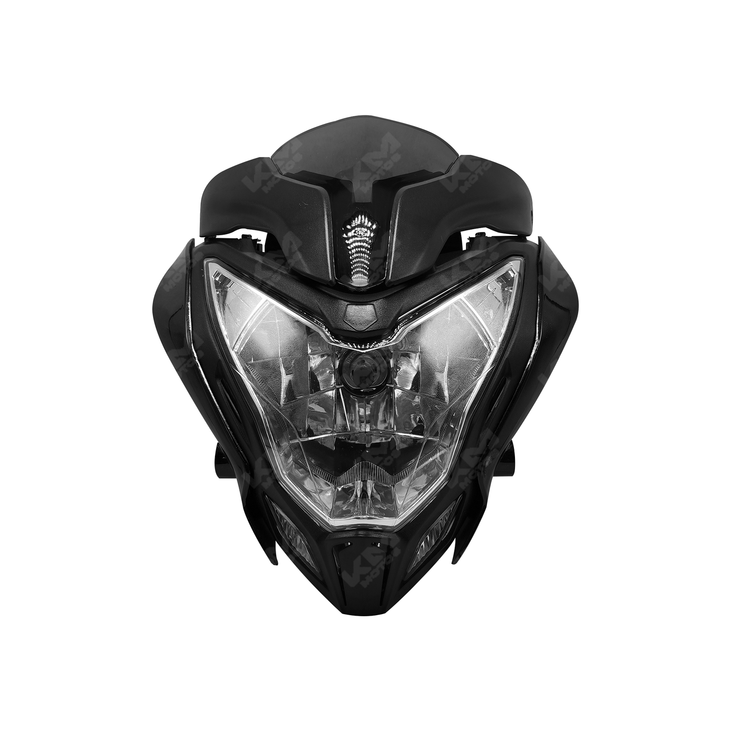 CARENA PULSAR NS200 COMPLETA NEGRA - KMMOTOSHN