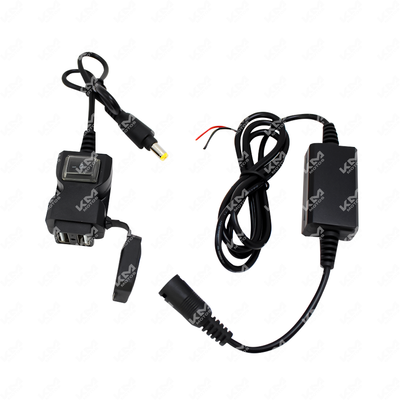 CARGADOR USB DOBLE P/MOTOS KMS