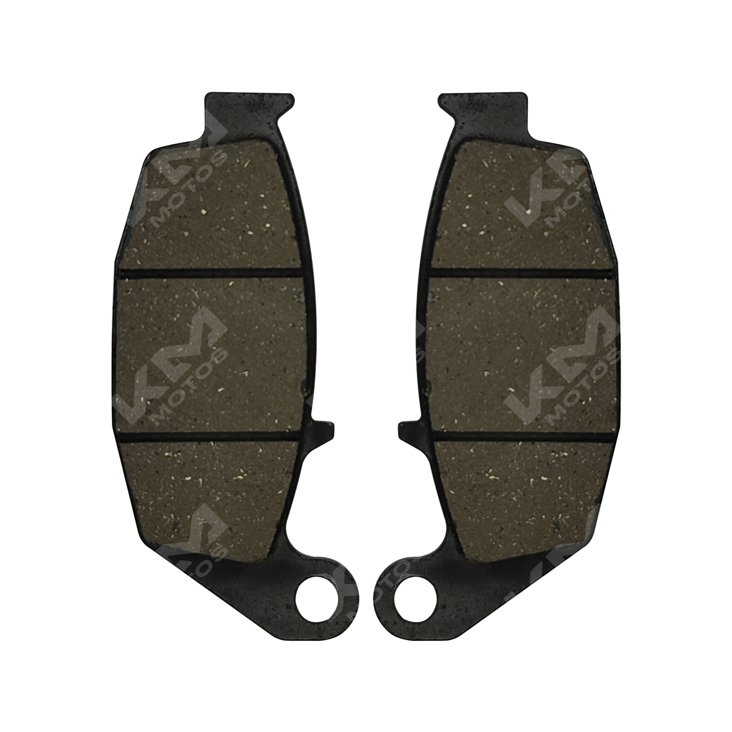 Pastillas de freno KMS para motocicleta, traseras, compatible con TVS, Apache, RTR, Vortex, ZX200L, Spilser y Loncín.