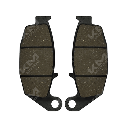 Pastillas de freno KMS para motocicleta, traseras, compatible con TVS, Apache, RTR, Vortex, ZX200L, Spilser y Loncín.