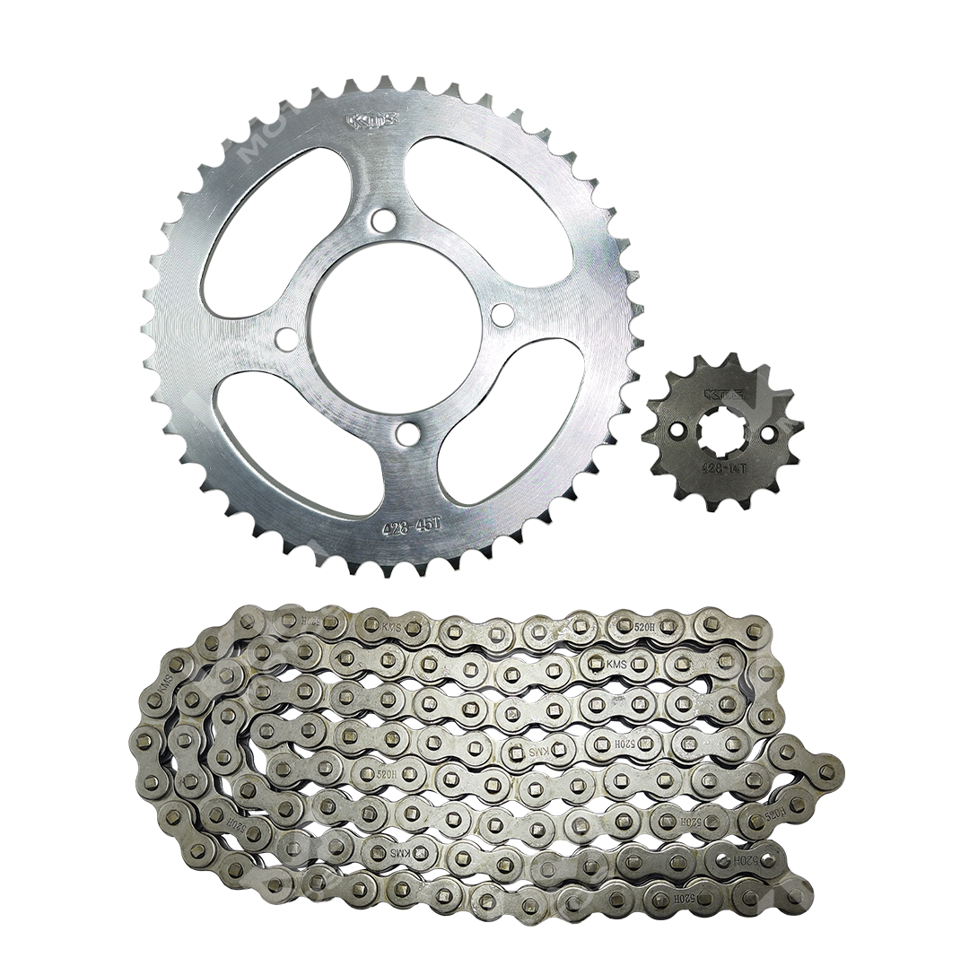 KIT DE TRACCION 45T/14T -428H YBR125 KMS - KMMOTOSHN