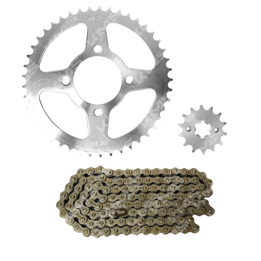 KIT DE TRACCION 45T/14T -428H HJ125-7/HJ150-9/TX200 KMS - KMMOTOSHN