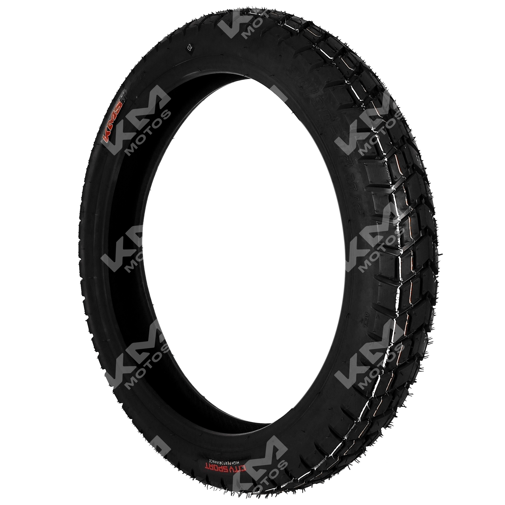 LLANTA 90/90-17 DOBLE PROPOSITO (DUAL SPORT) 8PR KW639 KMS - KMMOTOSHN