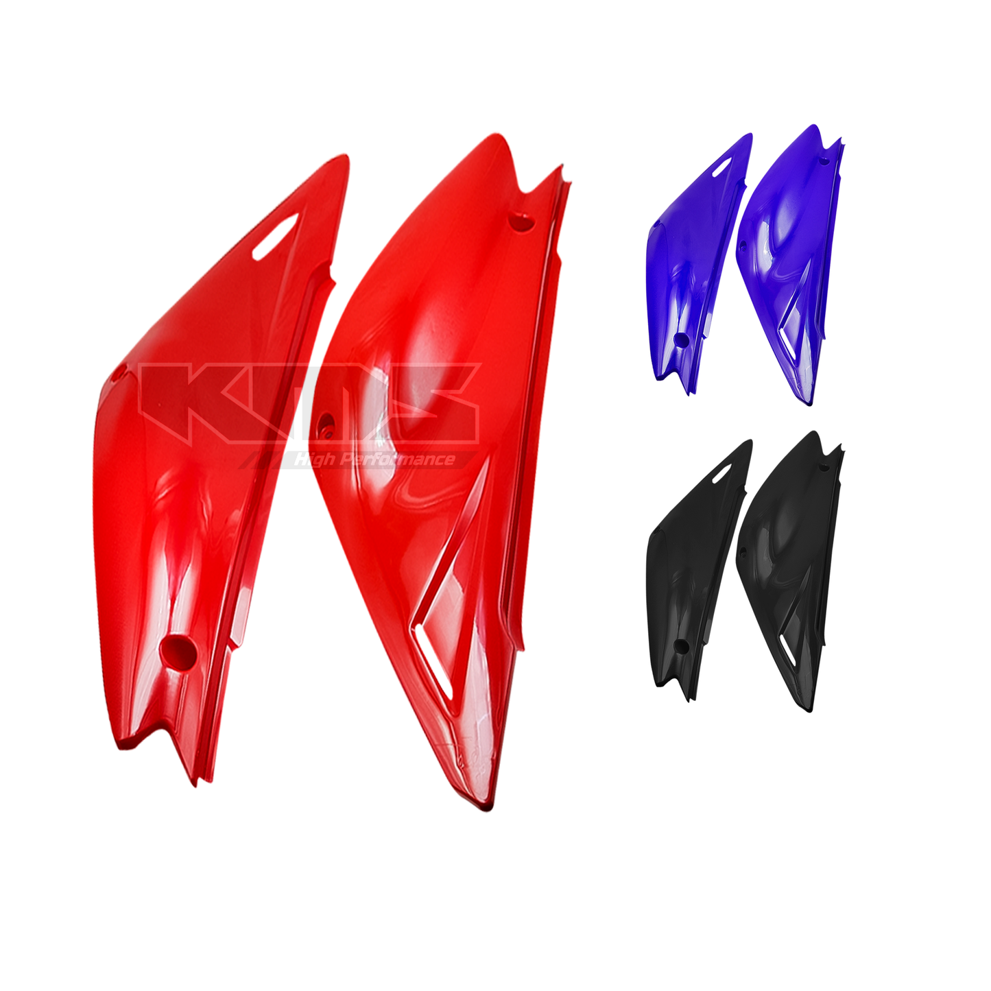 TAPADERAS LATERALES GXT200/KMF NEGRO KMS