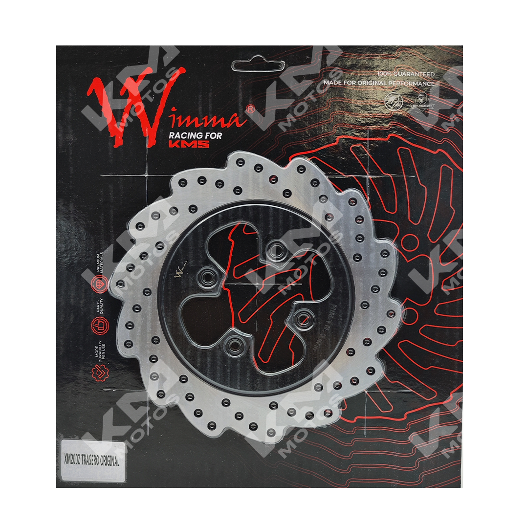 DISCO DE FRENO XM200Z TRASERO  WIMMA KMS - KMMOTOSHN