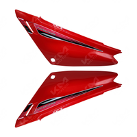 TAPADERAS LATERALES XTZ125 ROJO KMS