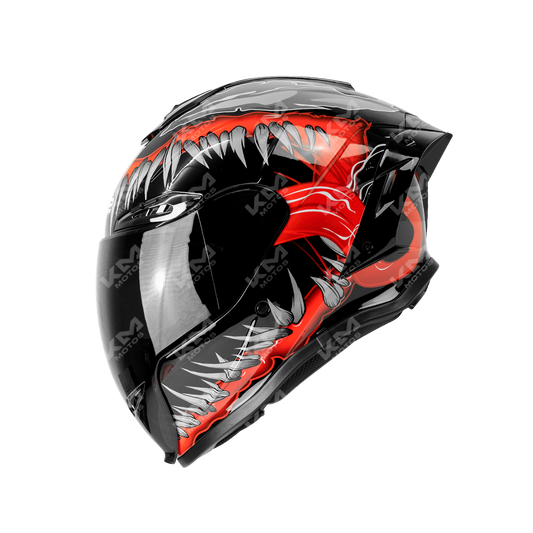 Casco Cerrado Negro Venom WLT109L Dot HS2 KMS V.N. "M" - KMMOTOSHN