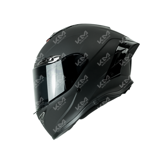 Casco Cerrrado Negro Mate Dot Solid LS02 WLT109L HS2 V.C. "L" - KMMOTOSHN